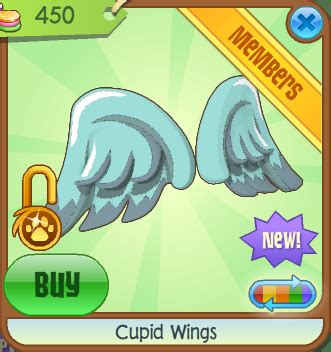 Most items also have hearts on them. . Cupid wings worth aj